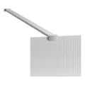 Envy Trend 760mm Wetroom Side Panel & Arm - Chrome - 2