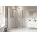 Envy Trend 800mm Hinged Door Side Panel - Chrome - 0