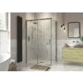 Envy Trend 760mm Sliding Door Side Panel - Chrome - 0