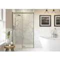 Envy Trend 1200mm Semi-Framed Sliding Door - Chrome - 0