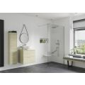 Vasca Straight 34cm Grab Rail - Chrome - 1