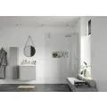 Envy Trend 1400mm Wetroom Panel & Support Bar - Chrome - 0