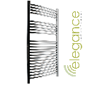 Abacus Direct Elegance Radius Towel Warmer 1700 x 600 Chrome - 0