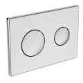 Ideal Standard/Armitage Dual flushplate for conceala cisterns S1082AA  - 0
