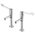 Armitage Shanks Markwik High Neck Lever Action Pillar Taps S8265AA - 0