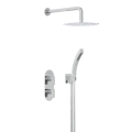 Bristan Sail Shower Pack ith Fixed Head and Wall Outlet Handset SAIL SHWR PK2 - 0