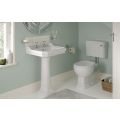 Vasca Vorrei Low Level WC & Satin White Wood Effect Seat - 2