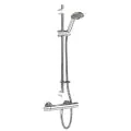 Inta Coolflow Safe Touch Thermostatic Shower With Flexible Slide Rail Kit ST20017CP - 0