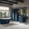 Vasca Sicily 500mm WC Unit - Matt Deep Blue - 2