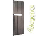 Abacus Direct Elegance Sheer Towel Warmer 1400 x 360 Anthracite - 0