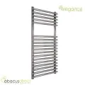 Abacus Direct Elegance Strato Towel Warmer 1250 x 600 Chrome - 0
