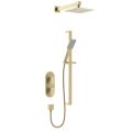 Bristan Tangram Concealed Dual Control Shower Pack Brushed Brass TANGRAM BB SHWR PK - 0