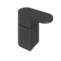 Abacus Ki Deck Mounted Single Lever Mixer Valve Matt Black TBTS-055-3201 - 0