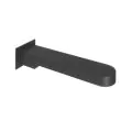 Abacus Ki Wall Mounted Bath Spout Matt Black TBTS-055-3802 - 0