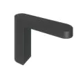 Abacus Ki Deck Mounted Bath Spout Matt Black TBTS-055-3804 - 0