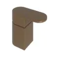 Abacus Ki Deck Mounted Single Lever Mixer Brushed Bronze TBTS-058-3201  - 0