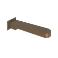 Abacus Ki Wall Mounted Bath Spout Brushed Bronze TBTS-058-3802 - 0