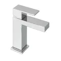 Abacus Plan Chrome Mono Basin Mixer TBTS-26-1202 - 0