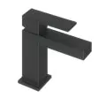 Abacus Plan Mini Mono Basin Mixer Matt Black TBTS-265-1204 - 0