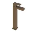 Abacus Plan Tall Mono Basin Mixer Brushed Bronze TBTS-268-1402 - 0