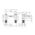 Abacus Logic Chrome Bath Filler TBTS-33-3202 - 1
