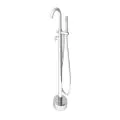 Abacus ISO Chrome Freestanding Bath Shower Mixer TBTS-34-3602 - 0