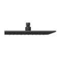 Abacus Emotion Square Fixed Shower Head 250mm Matt Black TBTS-415-5225 - 0