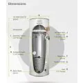 Joule Cyclone Air 250 Litre Standard Indirect Unvented Cylinder TCEMVA-0250LFC - 1