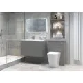 Vasca Moda Rimless Back To Wall Short Projection WC & Soft Close Seat - 1