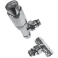 Abacus Ultima TRV8 10/15mm Valve Pack Angled Chrome (ULRV-50-0505) - 0