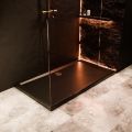 Envy 40mm Low Profile 1000x800mm Rectangular Tray & Waste - Matt Black - 2