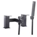 Trisen Kawa Black Bath Shower Mixer With Kit TT924 - 0