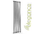Abacus Direct Elegance Tiempo Towel Warmer 900 x 380 Chrome - 0