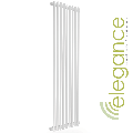 Abacus Direct Elegance Tiempo Towel Warmer 900 x 380 White - 0