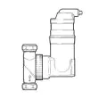 SpiroTech RV2 22mm Spirovent Deaerator UA022W - 1