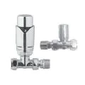 Abacus Ultima TRV5 10/15mm Valve Pack Straight Chrome (ULRV-15-0510) - 0
