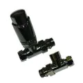 Abacus Ultima TRV8 10/15mm Valve Pk Straight Black Nickel - 0