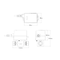 EPH 22mm 2 Port Motorised Zone Valve V222P - 1
