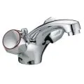 Bristan Club Basin Mixer With Pop-Up Waste VAC BAS C MT - 0