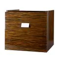 Abacus Vessini Opaz square under basin cabinet (Ebony) VEFN-30-3005 - 0