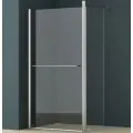 Abacus E Series Walk-in Shower Screen 900mm + 350 Return VEGE-10-1110 - 0
