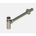 Abacus Designer Bottle Trap Round Brushed Nickel VETW-057-0510 - 0