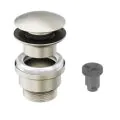 Abacus Universal Click/Freeflow Basin Waste Brushed Nickel VETW-107-0550 - 0