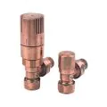 MHS Finchley Angled TRV 15mm Antique Copper VLVFIN-AACTRV - 0