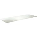 Vasca Sicily High Pressure Laminate Worktop (810x460x10mm) - White Slate  - 0