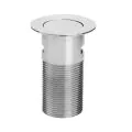 Bristan Round Push Basin Waste Slotted W BASIN10 C - 0