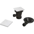 Bristan Square Clicker Bath Waste with Overflow W BATH04 C - 0