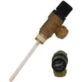 6 Bar 15mm X 1/2'' T&P Relief Valve (Tpr15) - 0