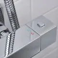 Bristan Quadrato Exposed Bar Shower With Rigid Riser QD SHXDIVCTFF C - 3