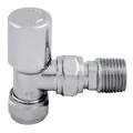 Abacus Standard Angled Valve 10mm Lockshield (ULRV-05-0510) - 0